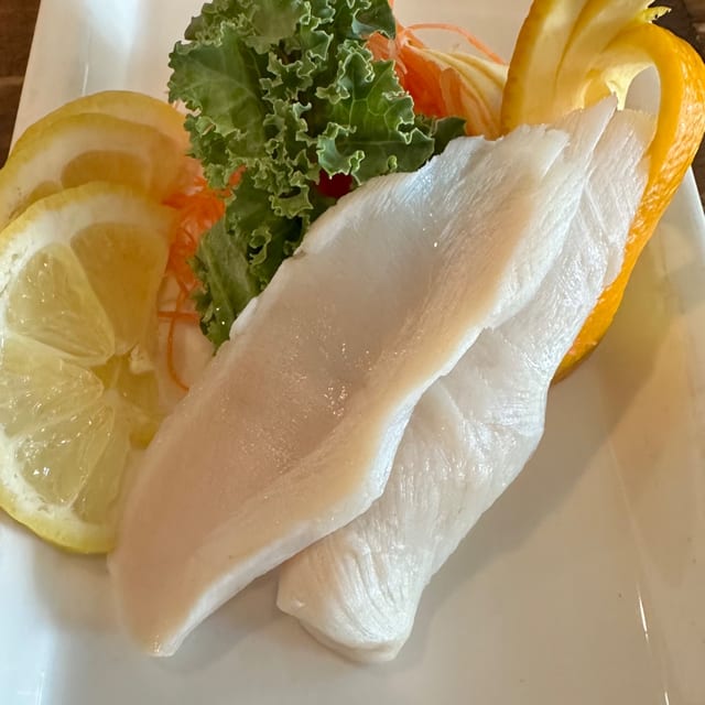 Conch Sashimi.