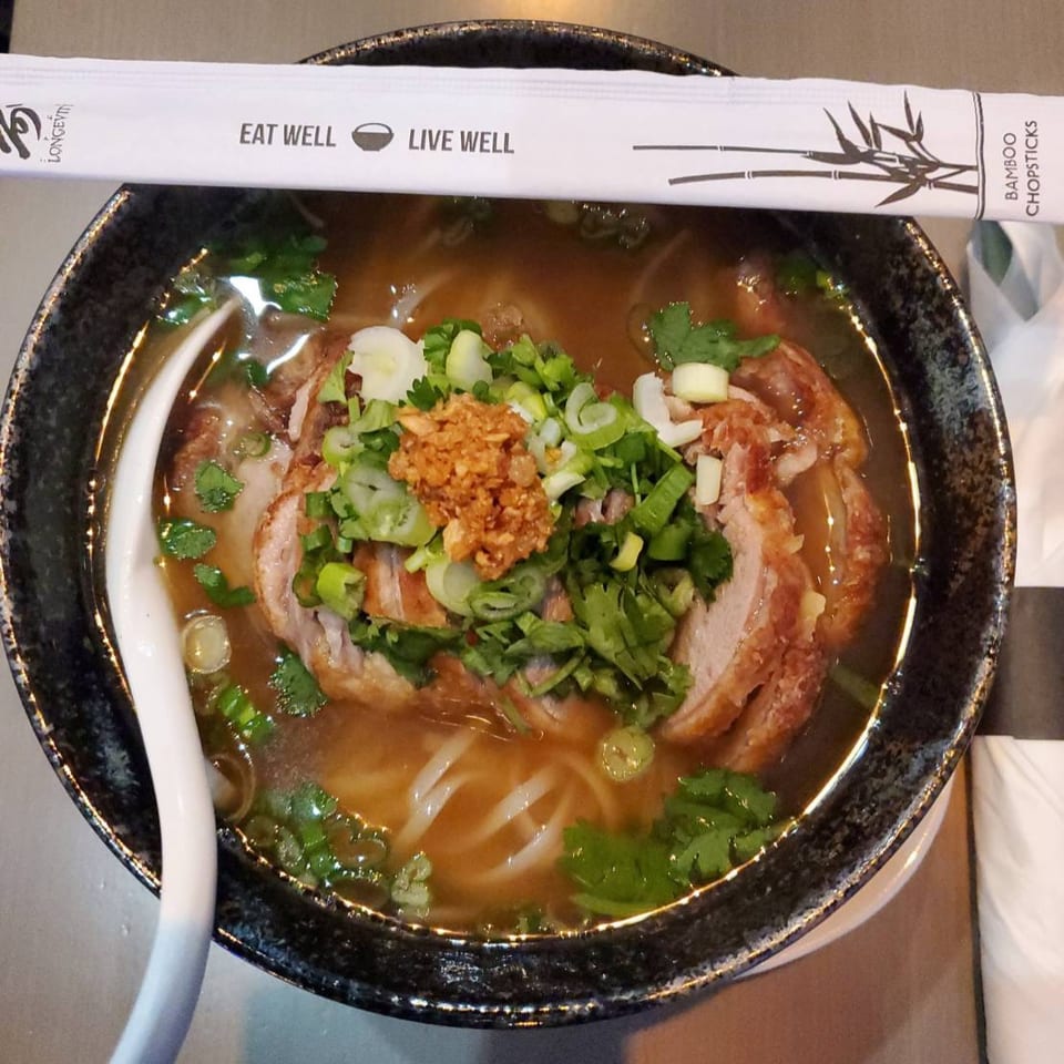 Delicious Duck Noodle Soup
