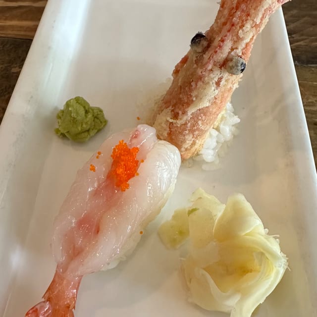 Amaebi Sushi.