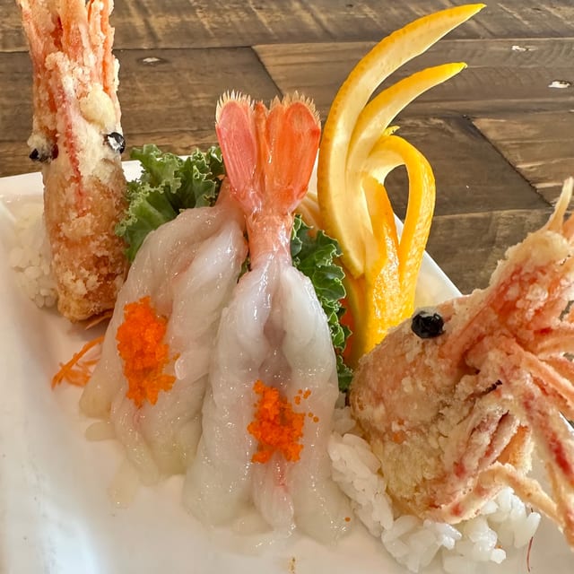 Amaebi Sashimi.