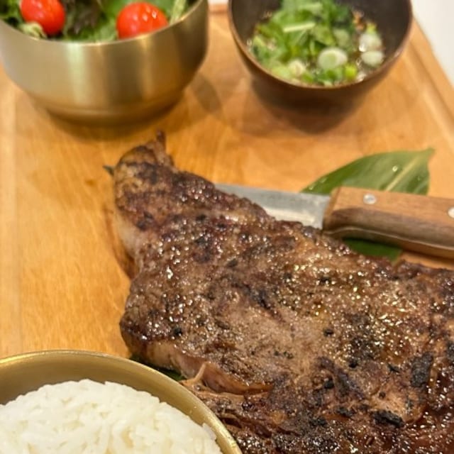 E-San Steak.