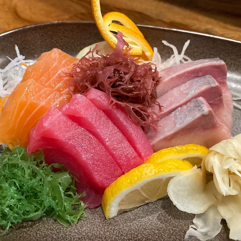 Fresh Sashimi: Thai and Japanese Delights