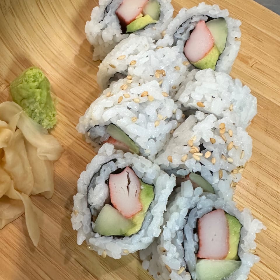 Delicious California Roll and Sushi Favorites