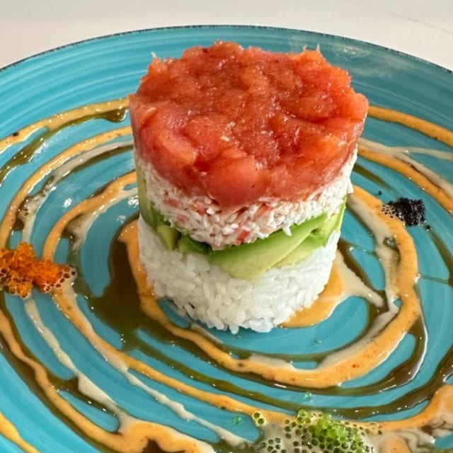 Ahi Tuna Tower.