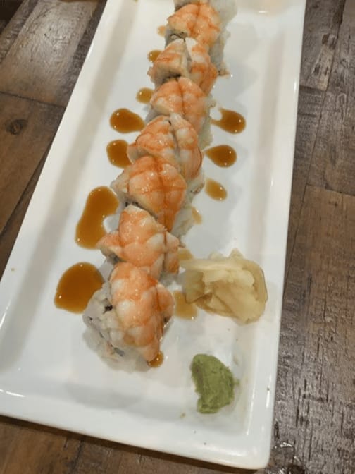 Dancing Shrimp Roll.