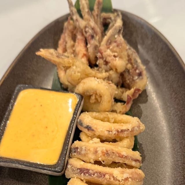 Fried Whole Squid.