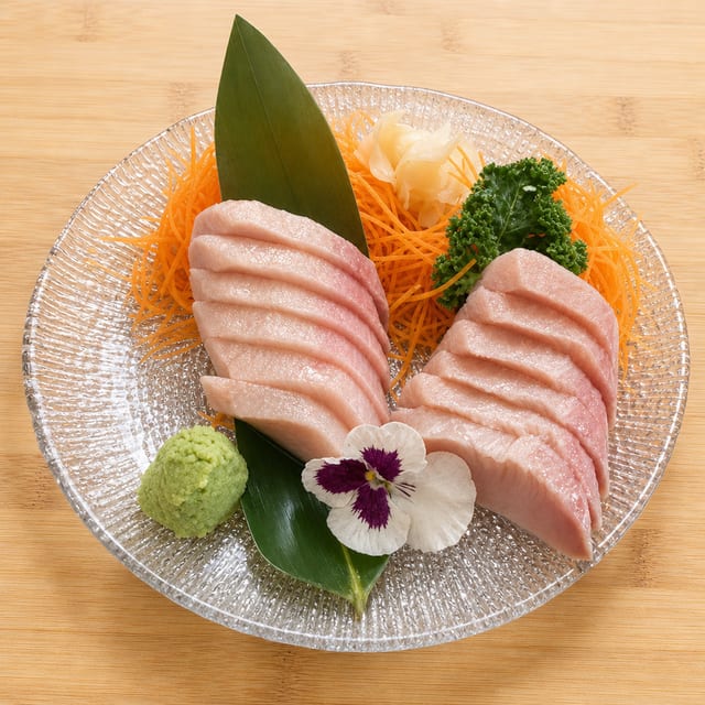 Hamachi Sashimi.