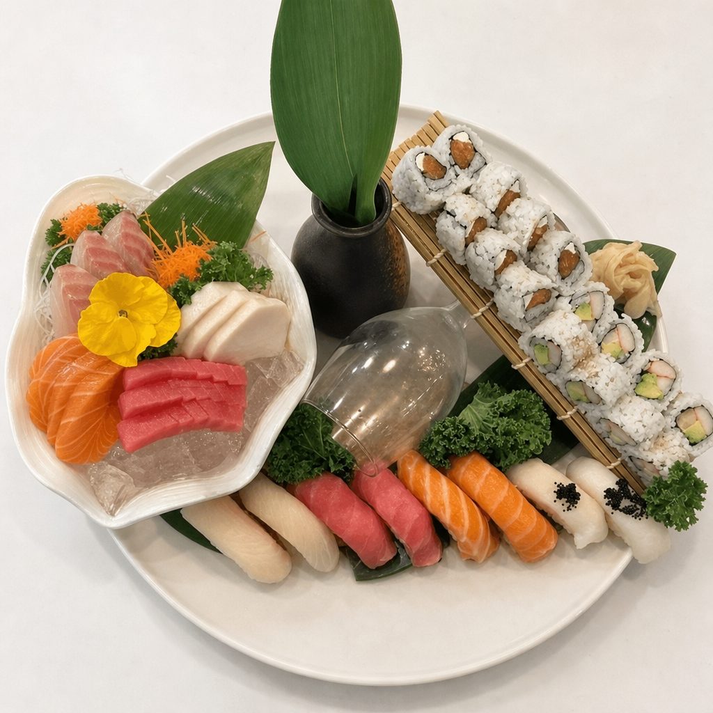 Sushi + Sashimi Platter for 2.