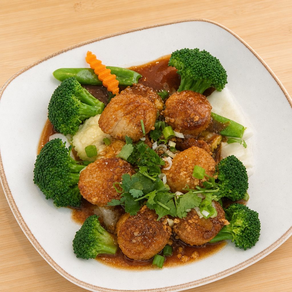 Sea Scallop Scampi.