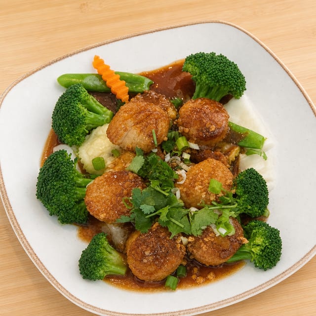 Sea Scallop Scampi.