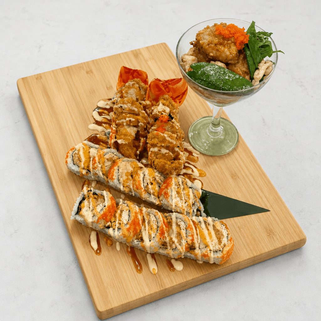 Lobster Bomb Roll.