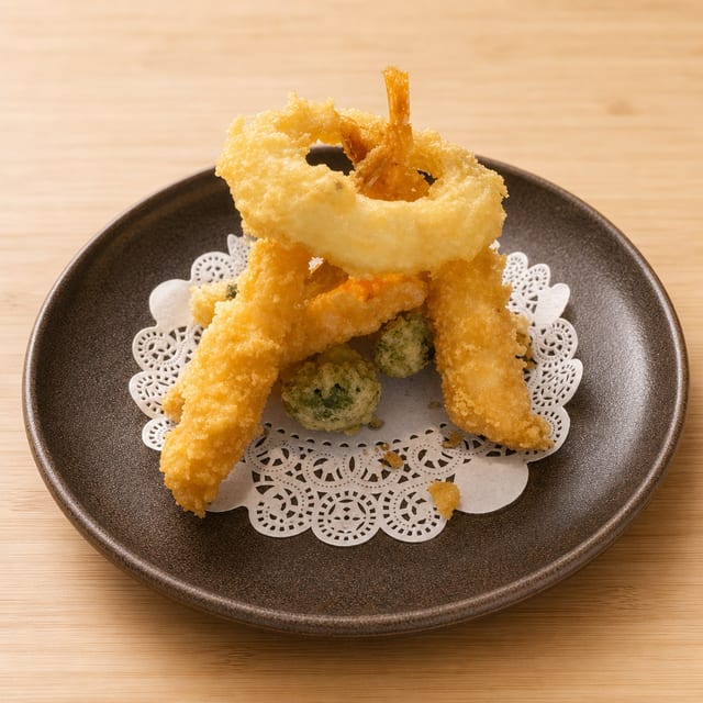 Shrimp Tempura Appetizer.