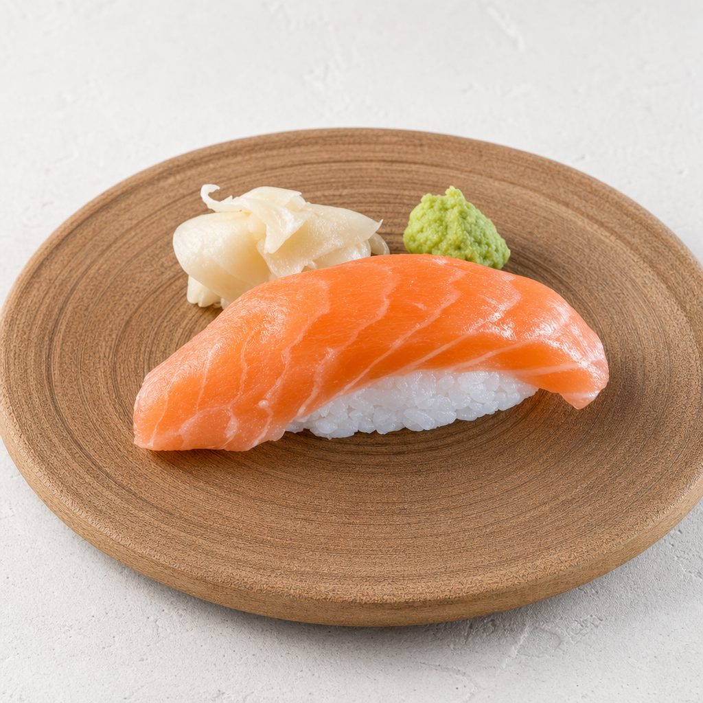 Salmon Sushi.