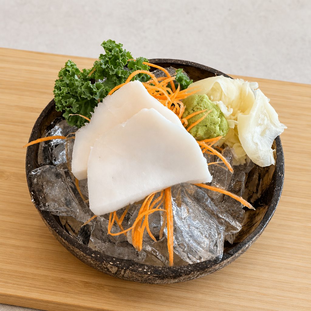 White Fish Sashimi.