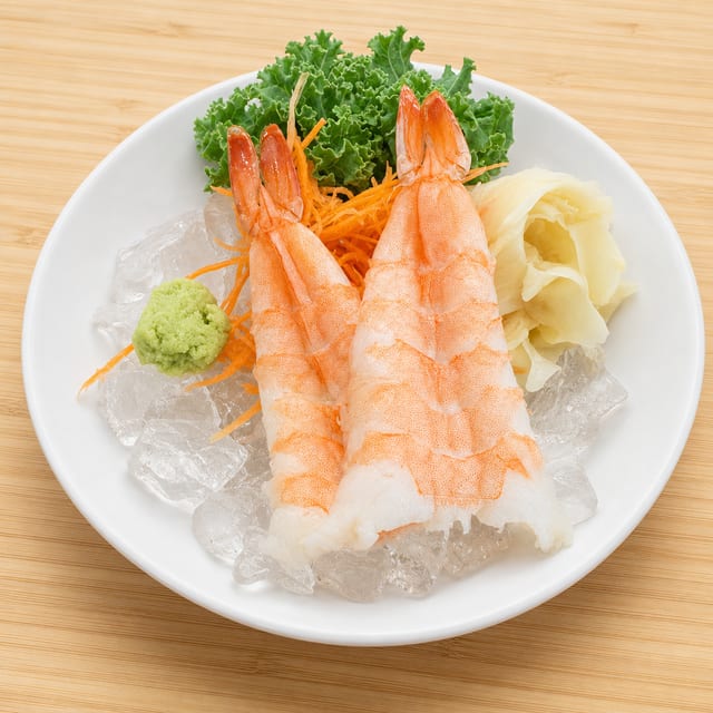 Shrimp Sashimi.