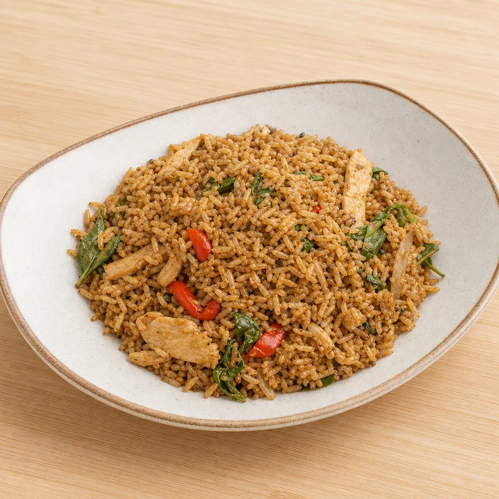 Basil Fried Rice.