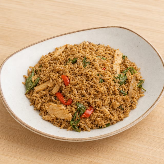 Basil Fried Rice.
