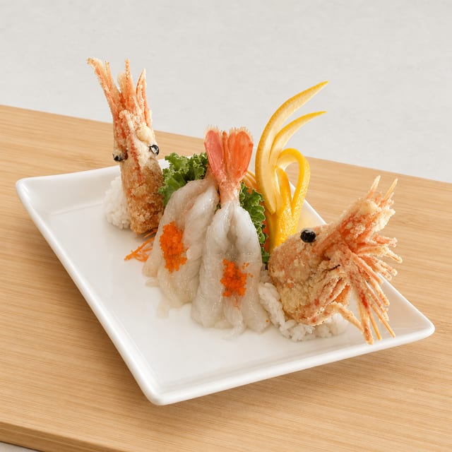Amaebi Sashimi.