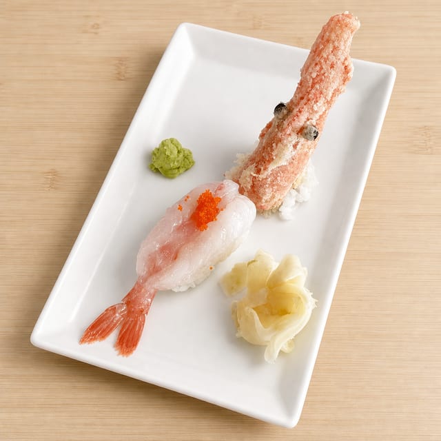 Amaebi Sushi.
