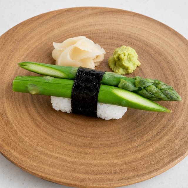 Asparagus Sushi.