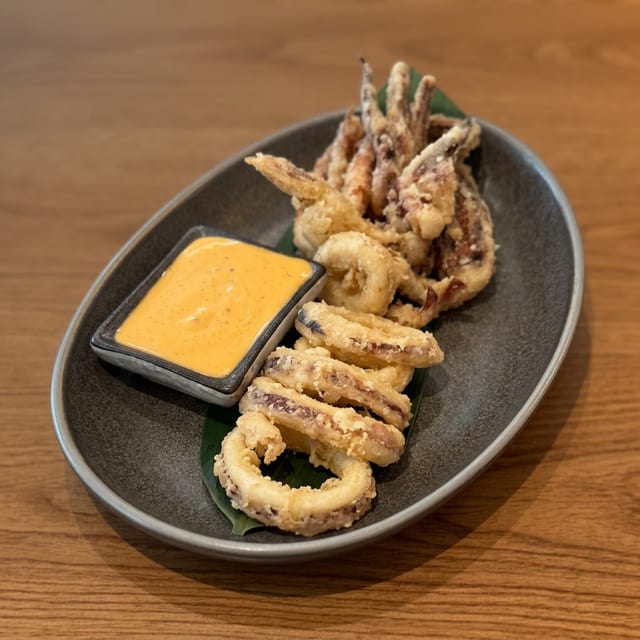 Fried Whole Squid.