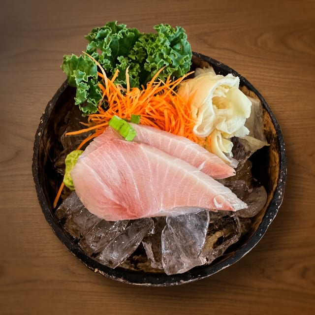 Hamachi Sashimi.