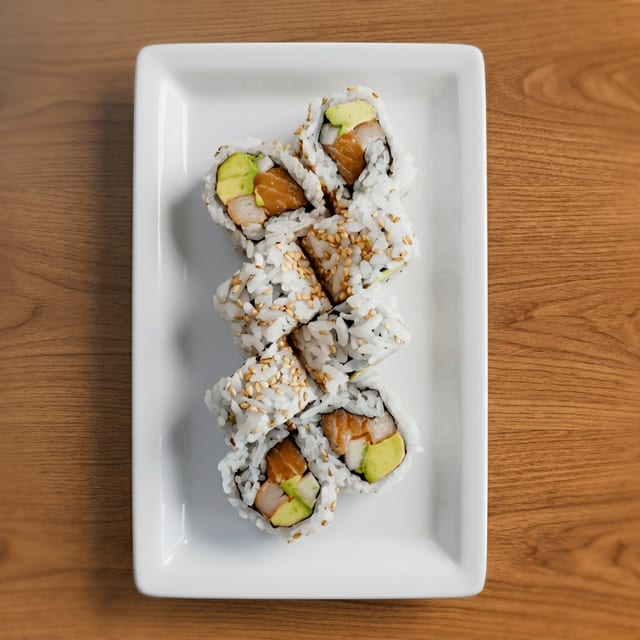 Salmon California Roll.