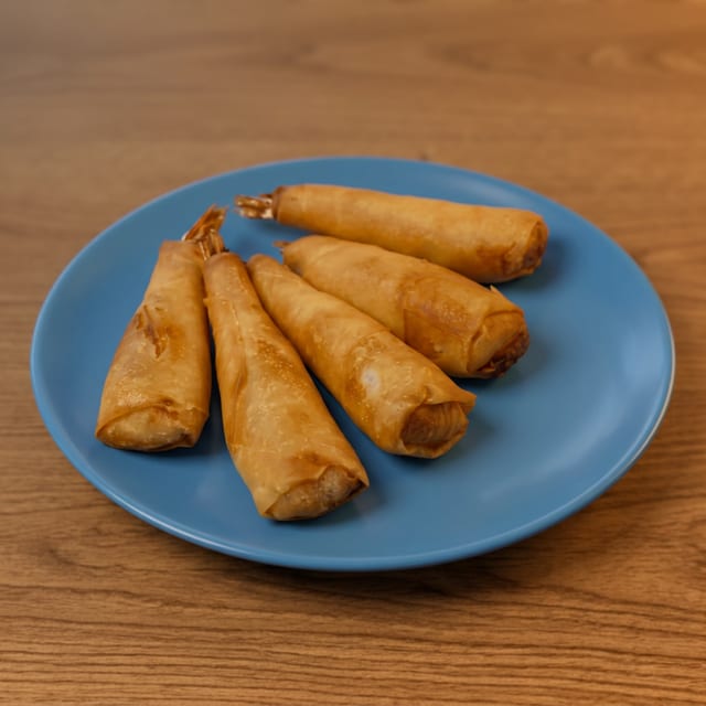 Shrimp in a Blanket.
