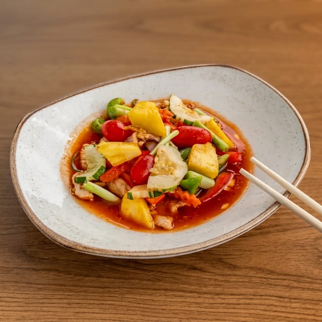 Sweet and Sour Sauce.