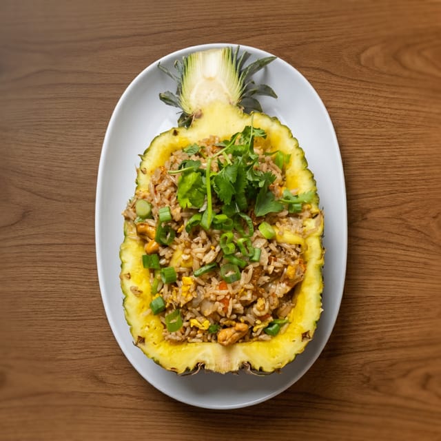 Pineapple Fried Rice.