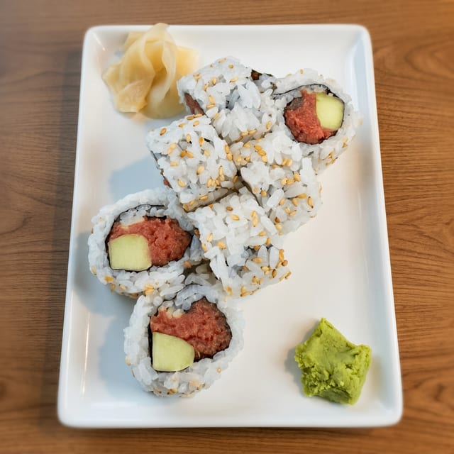 Spicy Tuna Roll.