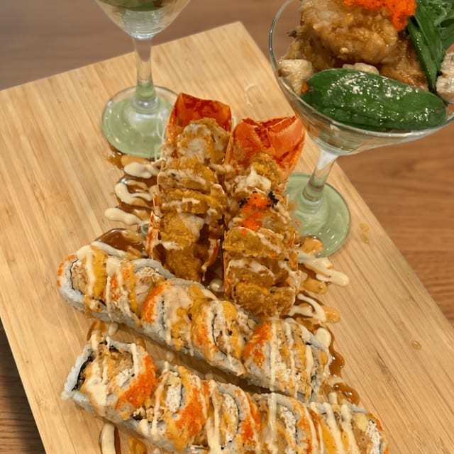 Lobster Bomb Roll.