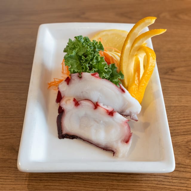 Octopus Sashimi.