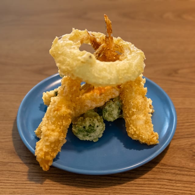 Shrimp Tempura Appetizer.