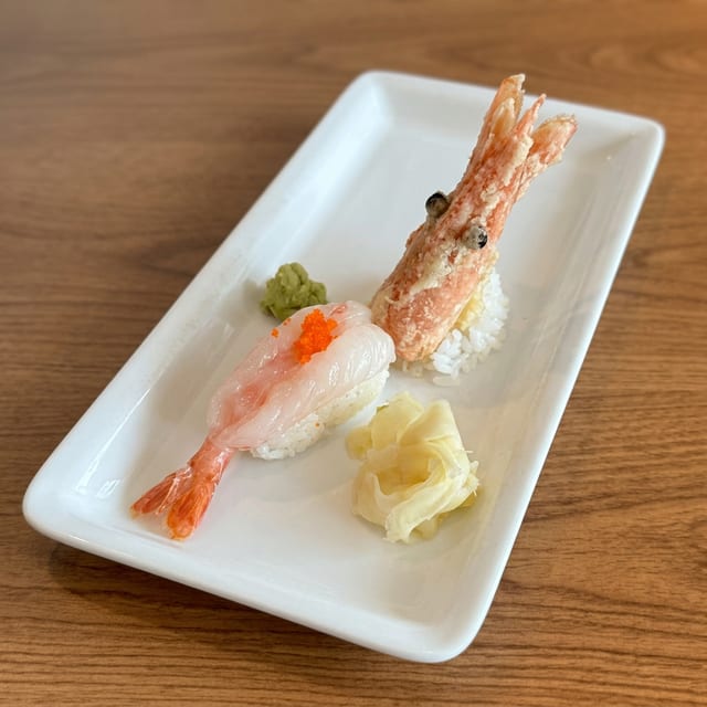 Amaebi Sushi.