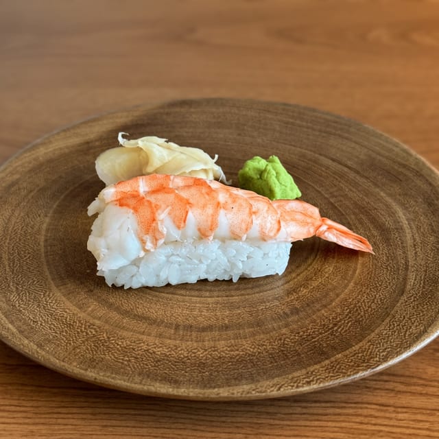 Shrimp Sushi.