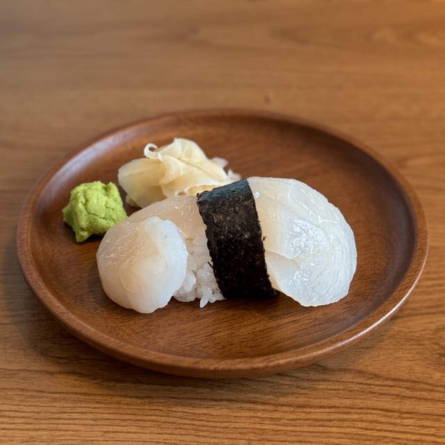 Scallop Sushi.